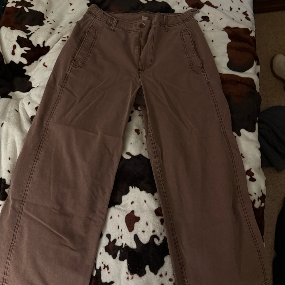 Old Navy Brown Chinos Casual Cotton Blend